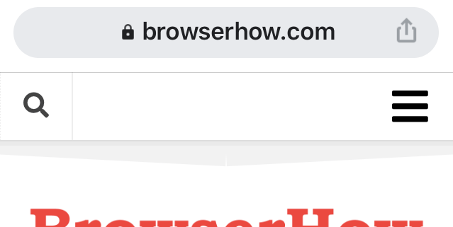 Share Website Link from Chrome iOS